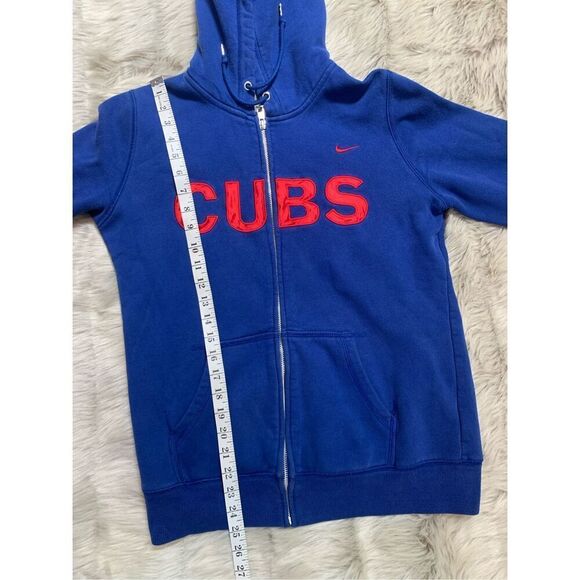 Nike Chicago Cubs Womens Zip up Hoodie Sweatshirt Large - Picture 6 of 6